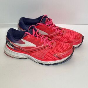 Brooks Women's Pink Launch 2 Low Top Mesh Running Athletic Sneakers Shoes Size 9